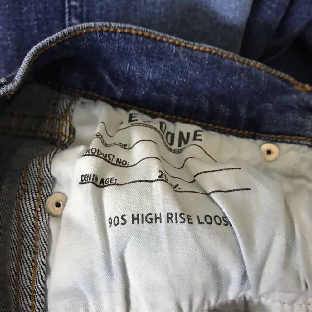 Re/Done 90’s High Waist Loose Jeans - Picture 10 of 14